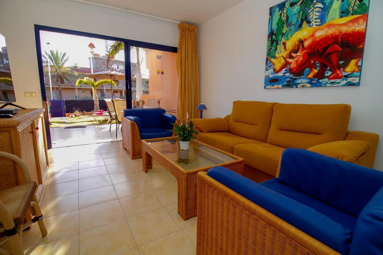Вилла Duplex Meloneras With Free Wifi And Private Garden Экстерьер фото